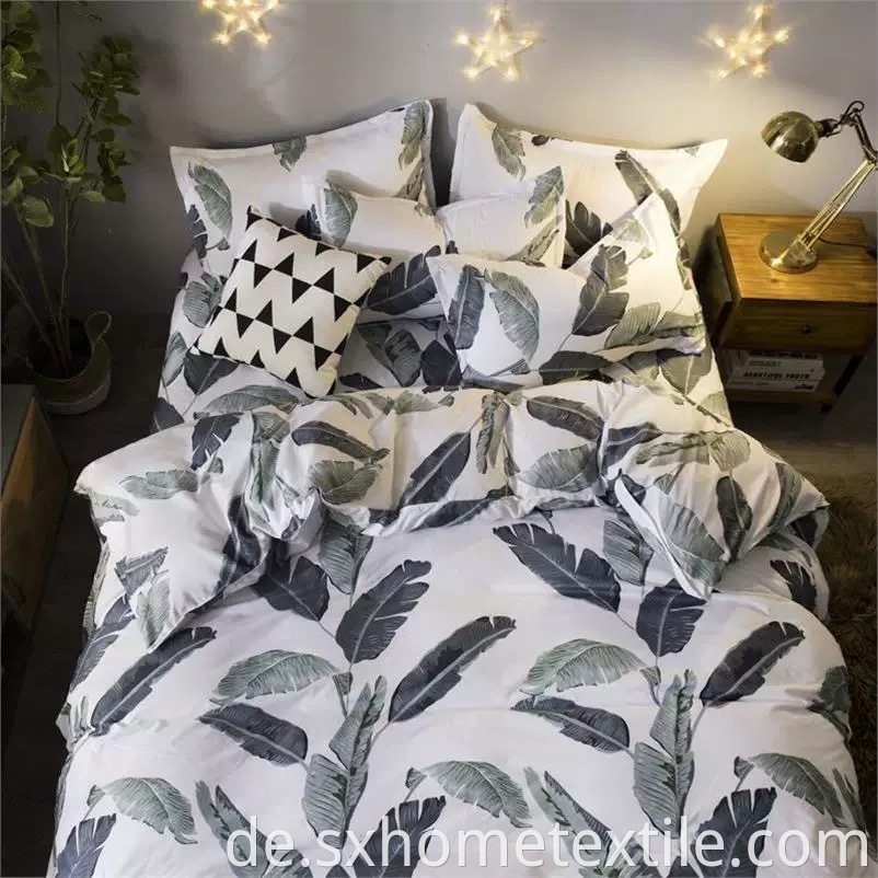 Simple Print Bedding Set 